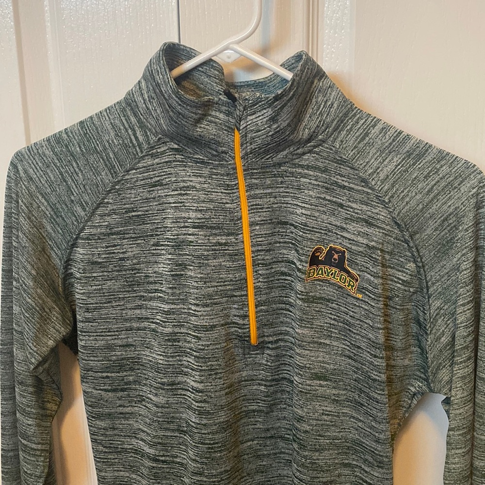 Womens Baylor Bears Running Jacket Quarter Zip